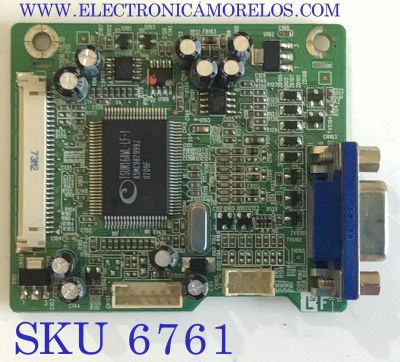 MAIN PARA MONITOR ACER / NUMERO DE PARTE 790401301660R / 490401300210R / PANEL LM170E01(TL)(BB) / MODELO AL1706 A